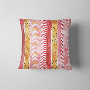 DAYS END DESIGNS Striped Reversible Pillow Cover