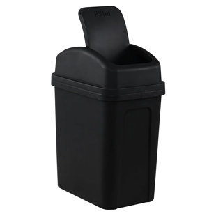 IMPIAR Plastic Trash Can ( 1.8 Gallons )