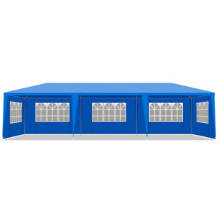 OUTOPEE Outdoor 30 Ft. W x 10 Ft. D Metal Party Tent