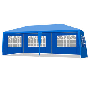 OUTOPEE Outdoor 20 Ft. W x 10 Ft. D Metal Party Tent
