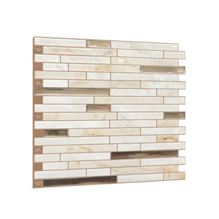 Jeedeson 12" x 12" Peel and Stick Tiles Backsplash for Kitchen Backsplash and Bathroom