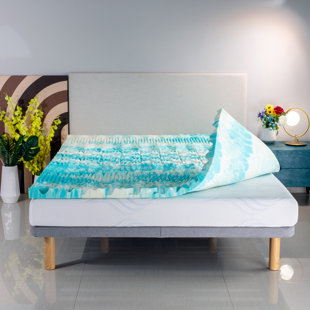 HANGZHOU TOMU E-COMMERCE CO., LTD. 3" Reversible Cooling Gel Memory Foam Mattress Topper