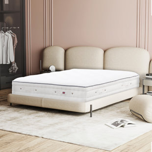 PRIMO INTERNATIONAL Handmade Bed Classic 13 in. Pocket Spring with Wool Hybrid Mattress