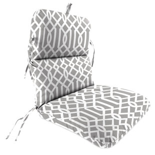 SOL 72 OUTDOOR™ 22" x 45" Outdoor Chair Cushion with Ties and Loop