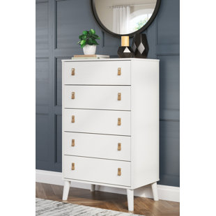 GEORGE OLIVER Cherylle 5 - Drawer Dresser