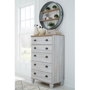 ROSALIND WHEELER Kolby 5 Drawer Chest