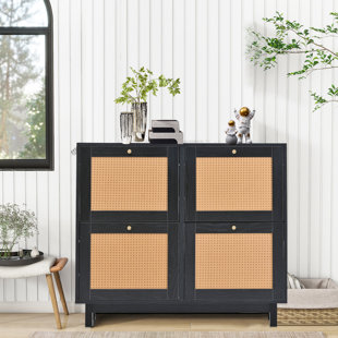 HOKKU DESIGNS 12 Pair Shoe Storage Cabinet