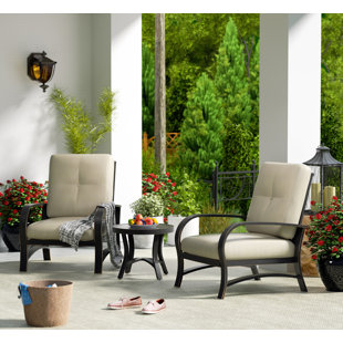 PEAK HOME FURNISHINGS 2 - Person Outdoor Seating Group with Cushions