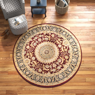 ANDOVER MILLS™ Shiflett Oriental Burgundy/Mustard/Black Area Rug