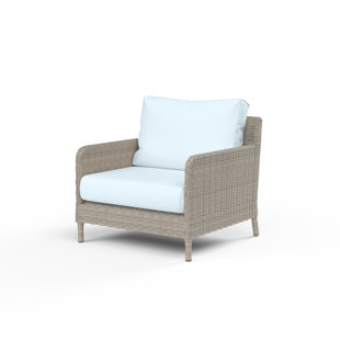 SUNSET WEST Manhattan Patio Chair with Sunbrella Cushions