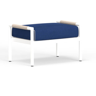 SUNSET WEST Sabbia Outdoor Ottoman with Sunbrella® Cushion
