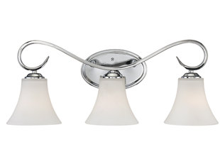 FLEUR DE LIS LIVING Swind 3 - Light Vanity Light