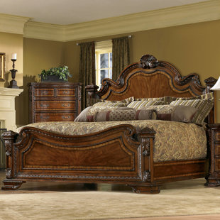 A.R.T. Old World Solid Wood Standard Bed