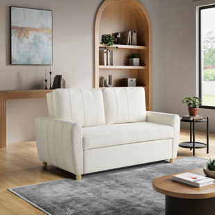 SERTA Lowry 66.5" Upholstered Sleeper Sofa