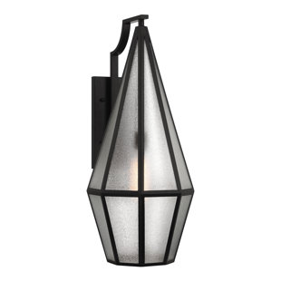 SAVOY HOUSE Peninsula 1-Light Outdoor Wall Lantern in Matte Black