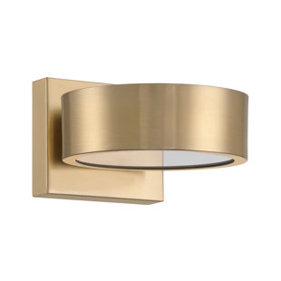 BREEGAN JANE BY BREEGAN JANE X SAVOY Talamanca 1-Light LED Wall Sconce in Noble Brass by Breegan Jane