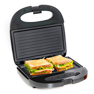 Geepas Panini Press Non-stick 700W Powerful Toasted Sandwich Maker