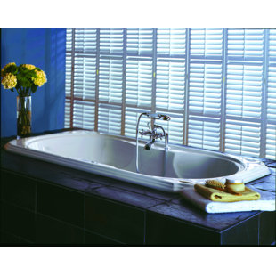 JACUZZI® Marineo™ Chromatherapy 66" x 42" Drop in Combination Bathtub