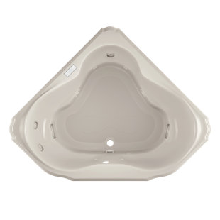 JACUZZI® Marineo™ Chromatherapy Whisper 60" x 60" Drop in Combination Bathtub
