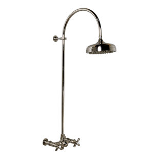 STROM LIVING Volume Control Exposed Shower System with Cross Handles
