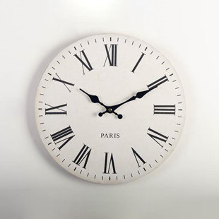 MDR TRADING INC. Metal Wall Clock