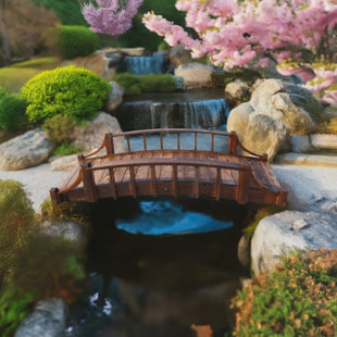 SAMS GAZEBOS French Country Garden Bridge