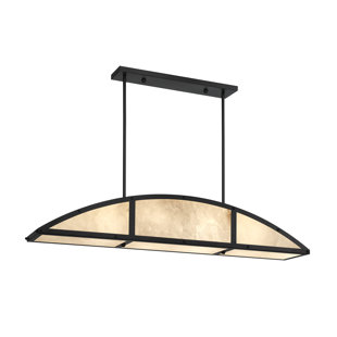 BREEGAN JANE BY BREEGAN JANE X SAVOY Legacy 4-Light Linear Chandelier in Matte Black by Breegan Jane