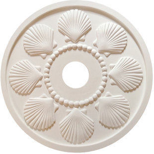 MARIE RICCI COLLECTION, INC. Seashell Ceiling Medallion