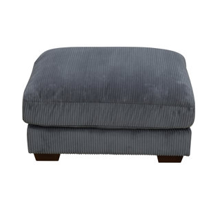 LEANN WALL WHISPERERS Upholstered Ottoman