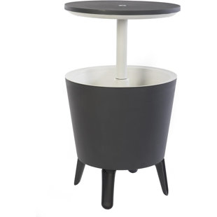 TEXTILES HUB Round Outdoor Bistro Table
