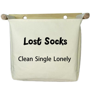 KIWAWA Canvas Wall Mounted Laundry Room Organizer