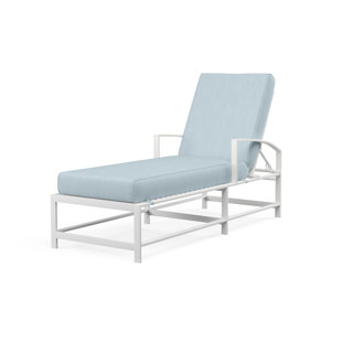 SUNSET WEST Bristol Outdoor Aluminum Chaise Lounge