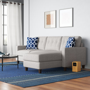 THREE POSTS™ TEEN Santino 2 - Piece Upholstered Sectional