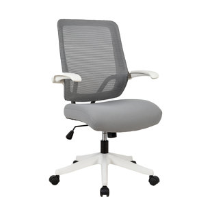 CEBALLOS Mid-Mesh Task Chair With Flip Up Arms And Tilt Function MAX 105 °