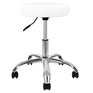 CEBALLOS YSSOA Round Stool Chair With Wheels Height Adjustable,Office Chair,Task Chair