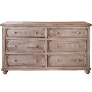 INTERNATIONAL FURNITURE DIRECT Aruba Natural 6 Drawer Dresser