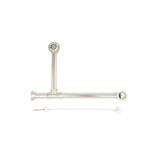 STROM LIVING Leg Tub Drain with Overflow