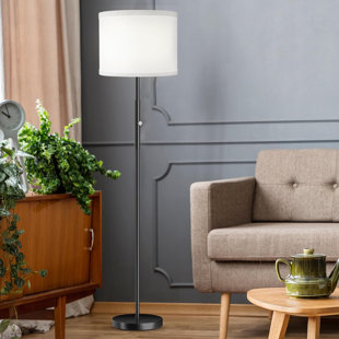 INSALER 65’’ Modern Tall Lamp Simple Design Standing Lamps 3 Color Temperature