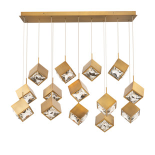 DWELED Ice Cube 14 - Light Linear Pendant