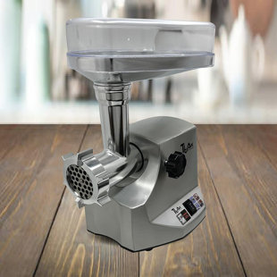 Ttak Houseware Premium Electric Meat Grinder Copper Motor 2000W Max Heavy Duty Meat Grinder-S/S Body Meat Sausage Stuffer Tubes & Kubbe, Cutting 2 Stainless Steel Blades Plate