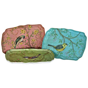 LILY MANOR Aileen Metal Tray - Set of 3