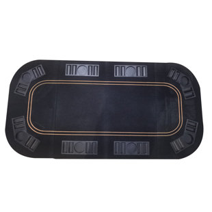 INO Design 63'' Foldable Poker Table for Casino Game