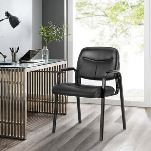 SMUGDESK.COM Stackable Waiting Room Chair with Metal Frame