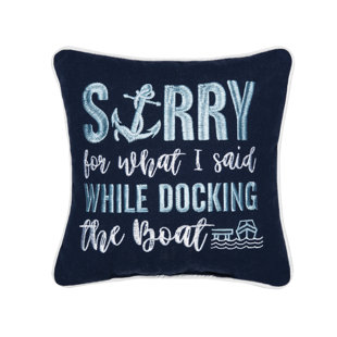 C&F HOME DocThe Boat Petite Size Accent Throw Pillow