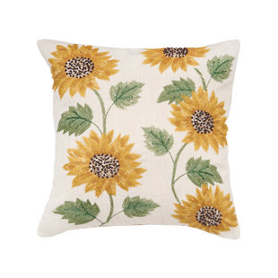 C&F HOME Floral Cotton Throw Pillow