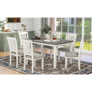 AUDIOHOME 7 - Piece Dining Set,Kitchen Table Set