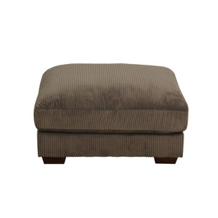 LEANN WALL WHISPERERS Corduroy Living Room Ottoman