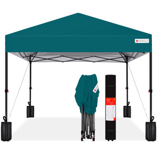 BEST CHOICE PRODUCTS 10 Ft. W x 10 Ft. D Steel Pop-Up Canopy