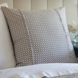 TAYLOR LINENS Charleston Cotton Pillow Sham