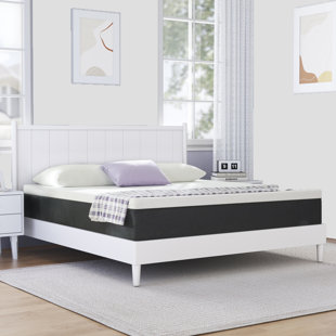 ANLOWO 10" No-Noise Medium Memory Foam Mattress Infused Gel with 10-Year Warranty